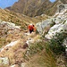Passaggio su roccia