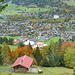 Blick zurück auf Gstaad