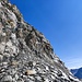 Haarsträubender Abstieg auf den Gletscher