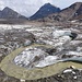 Mäander auf dem Griesgletscher