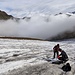 Arbeit auf dem Griesgletscher