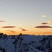 Wolken vor Sonnenaufgang