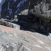 Platte von oben, ziemlich Griff- und trittarm