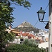 unterwegs in der Plaka mit Blick zum Likavitos