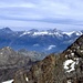 Berner Alpen im Norden mit dem spitzen Bietschhorn