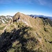 Rotwand vom Rotwandkopf (1858 m), rechts unten das Rotwandhaus