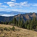 seitlicher Blick zum Rheintal und Alpstein