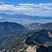 noch ein Blick vom Hohen Freschen ins Rheintal und zum Alpstein