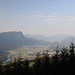 Inntal Richtung Chiemgauer Alpen. links der Pendling