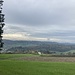 Hinter Unterkulm, Blick nach NW - Dampfsäule vom KKG