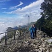 [u Ursula] mit Mirjam auf dem Gipfel