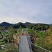 Der Hahnfels ist eine schmale Felsklippe oberhalb von Erfweiler, die weit über das Tal hinausragt.