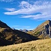 Mein erstes Gipfelziel: der Ortkopf, rechts.
