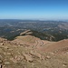 Blick auf die kurvenreiche Strasse