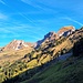 Im Abstieg unterhalb dem Trittlipass 