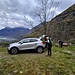 Partenza dal parcheggio poco sotto Fracion, dove termina la strada che sale da Biasca