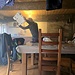 Rifugio Alpe Compiett<br />Angelo cerca di sfingere fuori il fumo che ha fatto la stufa all'accensione, solo all'inizio poi si è sistemata