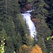 Cascata bella piena per le tante piogge