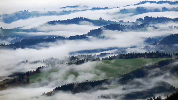 Fantastischer Blick ins Emmental.