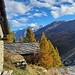 Chalets de Herbrigg, au fond le Täschhorn