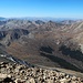 Blick zur Elk Mountain Range mit dem Tags zuvor bestiegenem Castle Peak