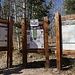 Infotafeln am Upper South Elbert Trailhead