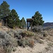 Der untere South Elbert Trailhead, der eigentlich auf der Ostseite liegt...