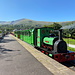Llanberis - Lok Dolbardan der Llanberis Lake Railway kurz vor Abfahrt in Richtung Gilfach Ddu/Cei Llydan.