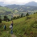 aussichtsreicher Abstieg