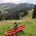 nun geht es nach Westen, ganz hinten der Roßkopf