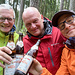 Dazu gereicht wird ein rucksackfrisches Märzen vom Lang-Bräu aus dem Fichtelgebirge.