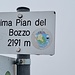<b>Cima Pian del Bozzo (2191 m).</b>