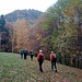 La boscosa piramide del Monte Nuvolone di fronte a noi.