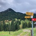 bei der Chüeffershütte - Blick zum Gipfelziel