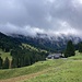wir starten kurz vor der Chüeffershütte - die Möserehütte, im Abstieg besucht, ist auszumachen