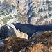 Wirklich höchst beeindruckend: 1200 Hm-Tiefblick ins Gigerwald