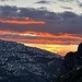 dramatischer Sonnenuntergang