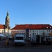 Großenhain, Marktplatz mit Markttag
