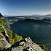 Ausblick über das Polenztal in die Sächsische Schweiz