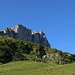 Les Cornettes de Bise vues depuis le chemin qui monte à l'alpage de Loz