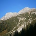 Weißschrofenspitze im Morgenlicht
