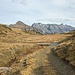 auf dem Weg um den Ruhaberg herum, zum Kammhalda-Grat
