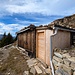die Hütte rechts vom Grat erreicht, von hier an geht´s los