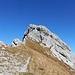 Die zweite Abseilstelle. Es reicht ein 30m Seil 