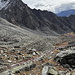 Zone des glaciers rocheux, avant le 2e palier raide