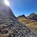 Wieder an der Sonne: leichter Gang zu den nächsten beiden Zielen, dem Sterenbergsattel und dem Schiffberg