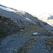 Rückblick mit Abzweigung zur Ravensburger Hütte