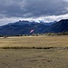 Wer hat die grösste Flagge? (Irgendein Farmer bei Ouray)