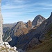 Blick von der Scharte zwischen Ruchwannekopf und Hörnle auf die andere Seite