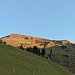 Das Zafernhorn ist bereits sonnenbeschienen.